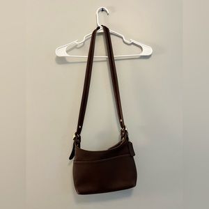 Coach vintage brown legacy cross body